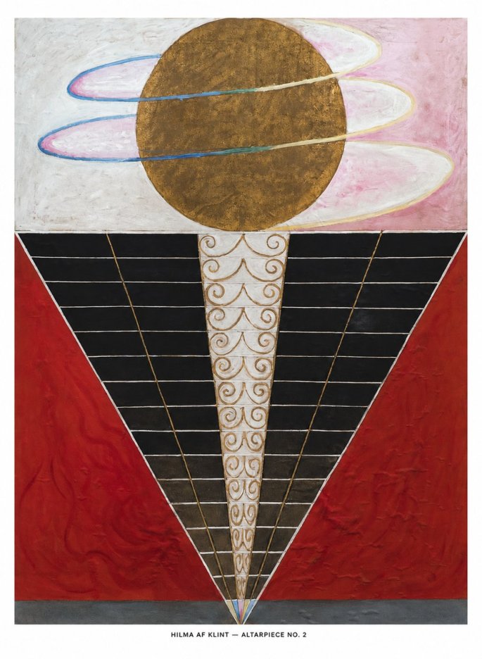 Hilma af Klint The Ten Largest, No. 1, Childhood II No5 - Plakát