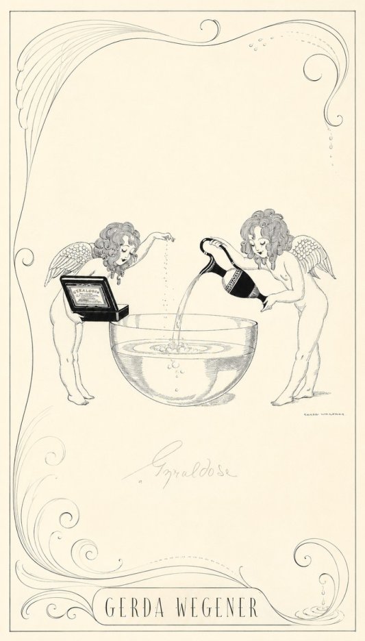 Gerda Wegener Gyraldose No2 - Plakát