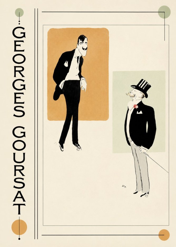 Georges Goursat Georges Goursat VIII No2 - Plakát