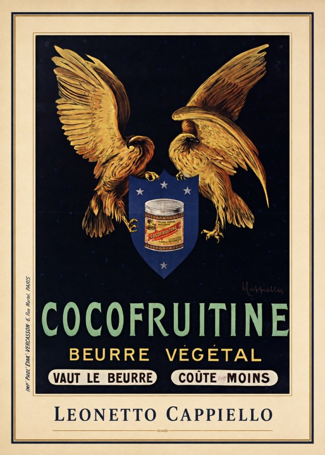 Leonetto Cappiello Cocofrutine No3 - Plakát