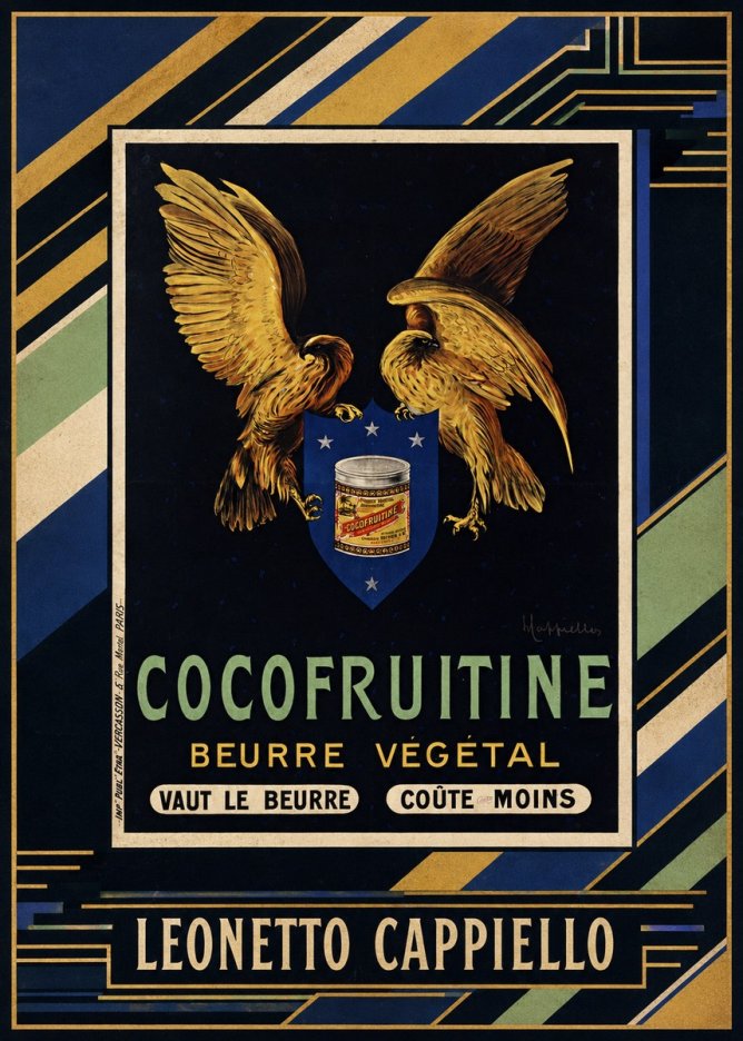 Leonetto Cappiello Cocofrutine No4 - Plakát