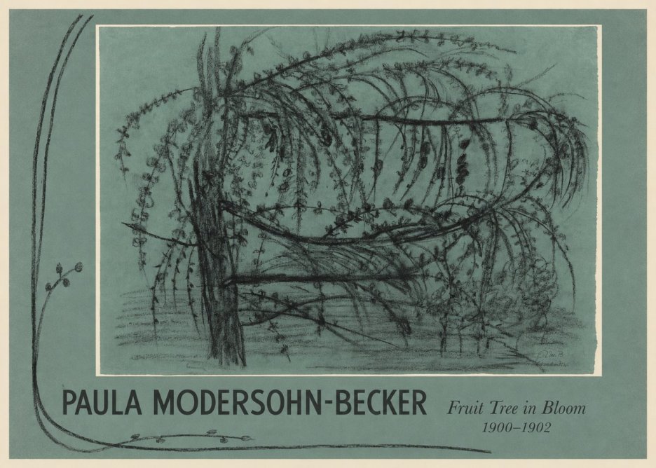 Paula Modersohn-Becker Fruit Tree in Bloom No1 - Plakát