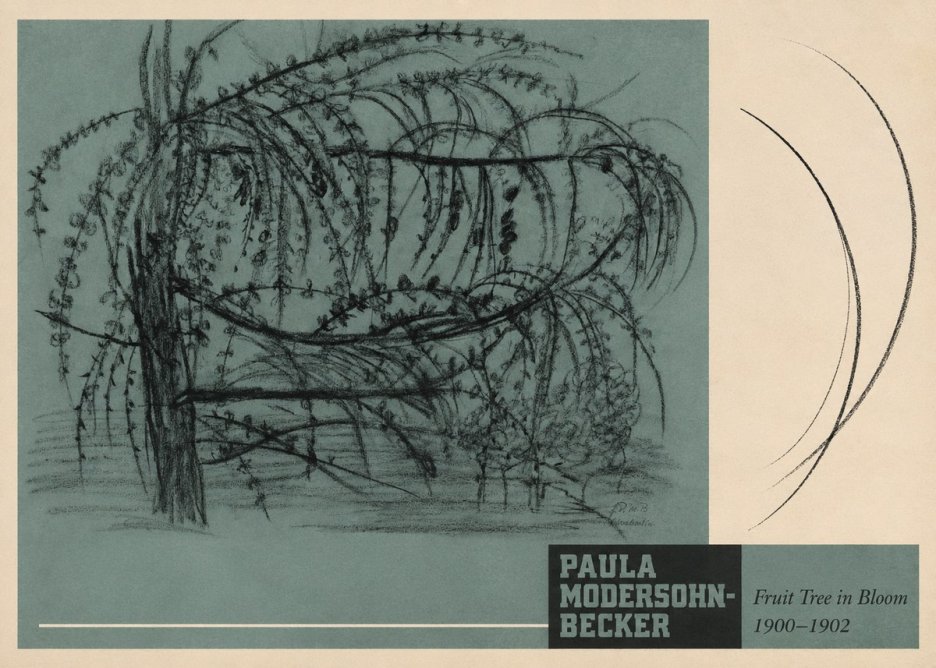 Paula Modersohn-Becker Fruit Tree in Bloom No5 - Plakát