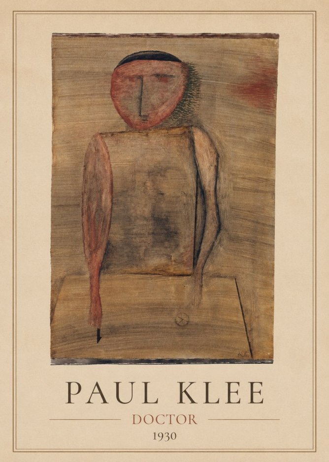 Paul Klee Doctor No1 - Plakát