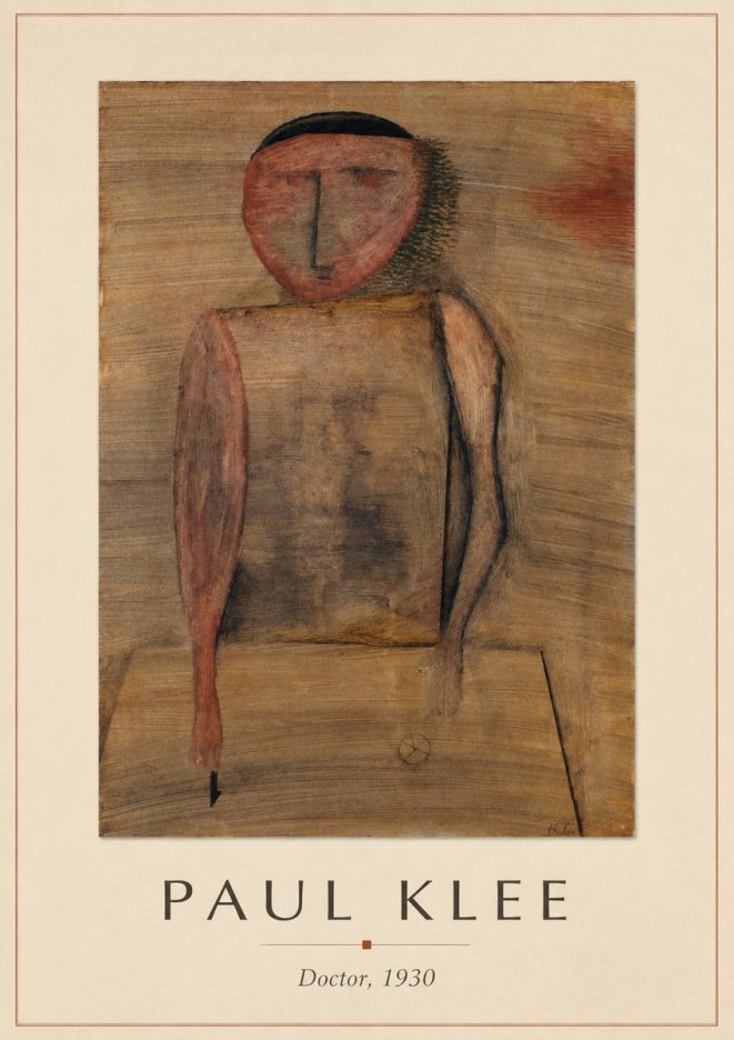 Paul Klee Doctor No5 - Plakát