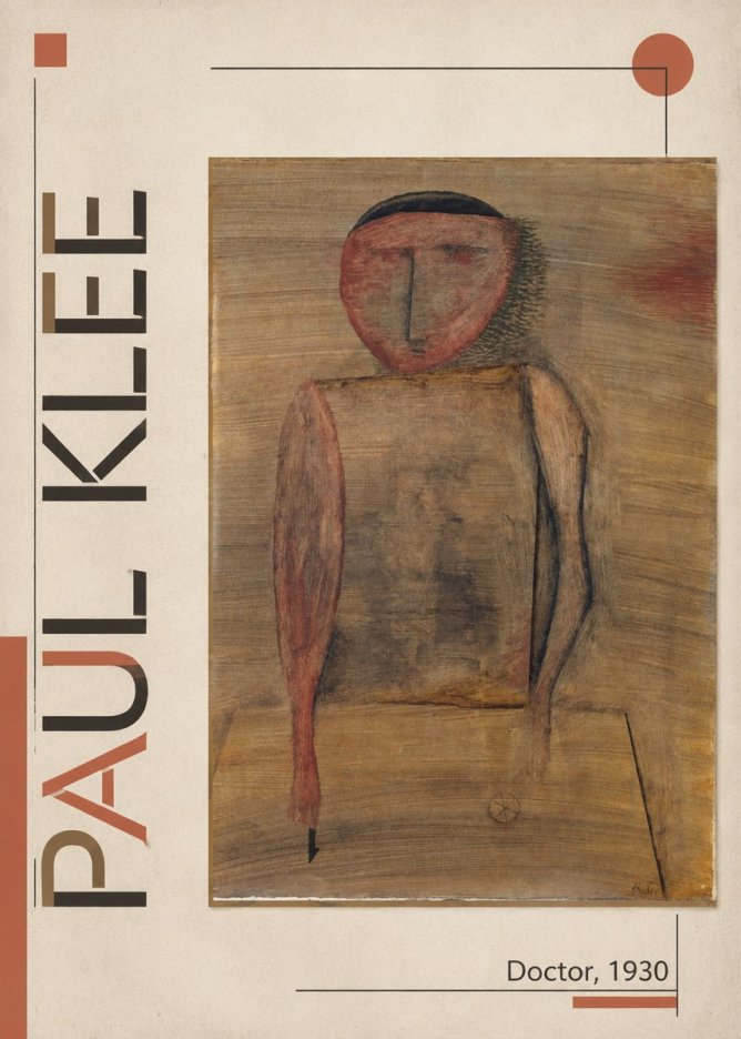 Paul Klee Doctor No6 - Plakát