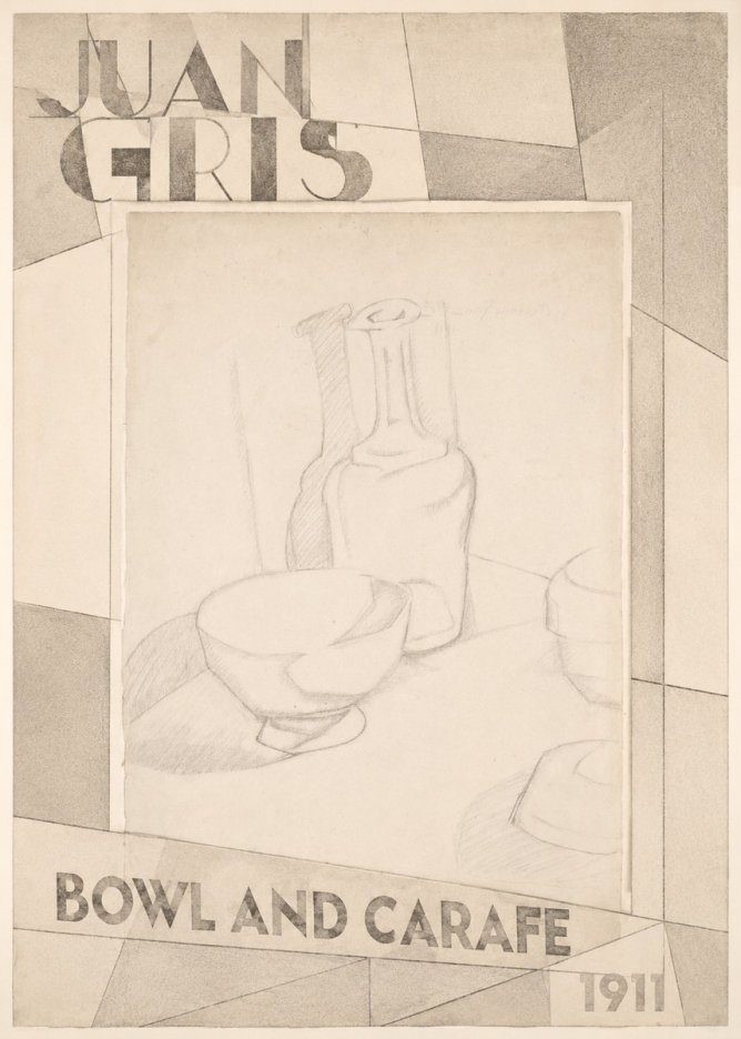 Juan Gris Bowl and Carafe No2 - Plakát