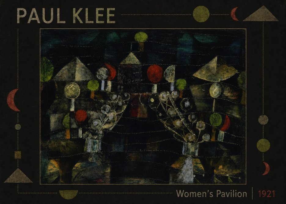 Paul Klee Women's Pavilion No1 - Plakát