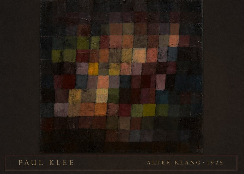 Paul Klee Alter Klang No4 - Plakát