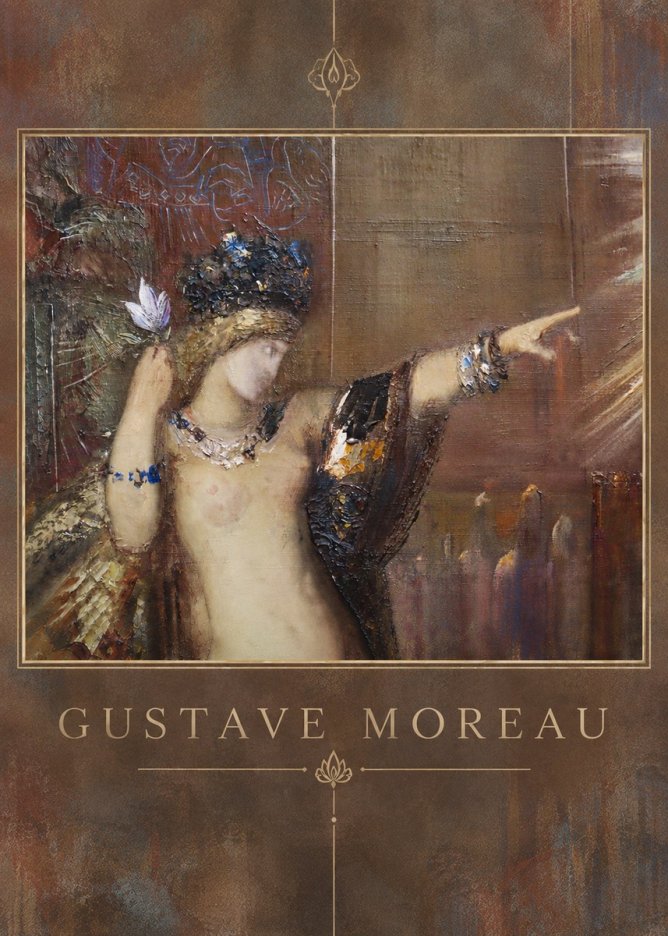 Gustave Moreau Salome IV No5 - Plakát