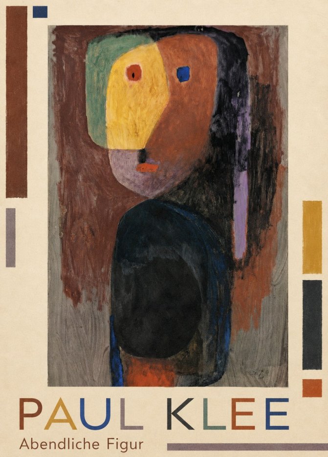 Paul Klee Abendliche Figur No1 - Plakát