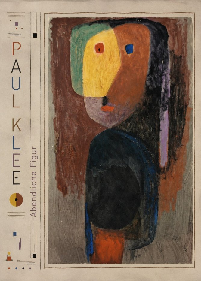 Paul Klee Abendliche Figur No3 - Plakát