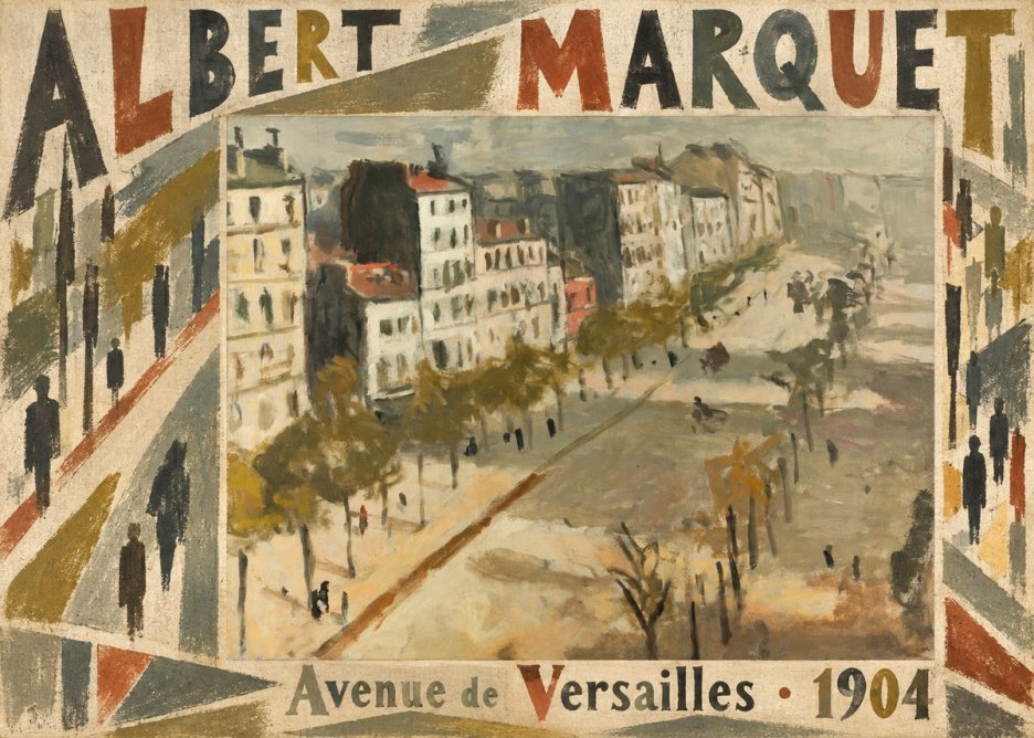 Albert Marquet Avenue De Versailles · 1904 No6 - Plakát