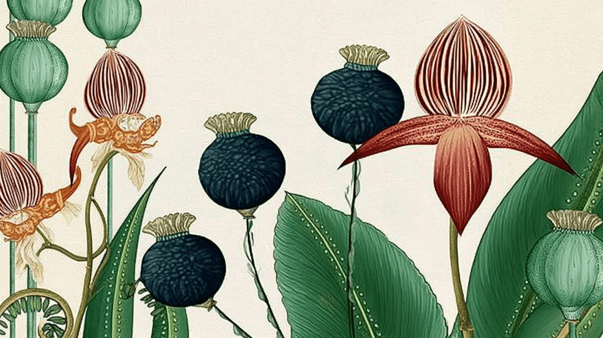 Ethereal Orchid Field