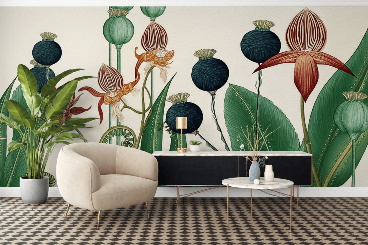 Ethereal Orchid Field