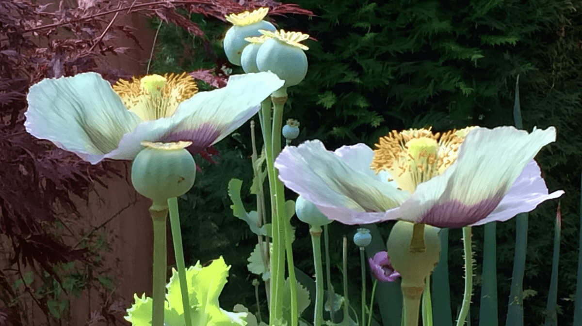 Whimsical Poppy Fields