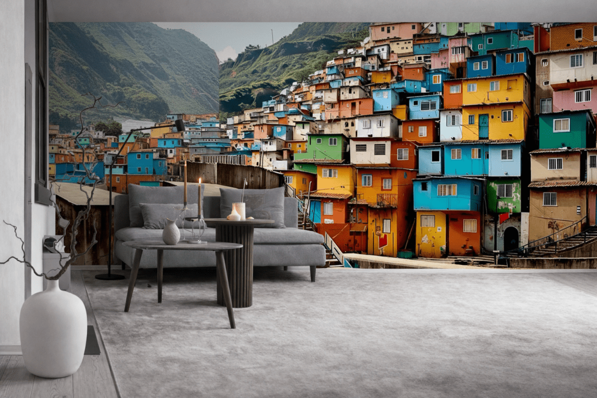 Cascading Color Blocks