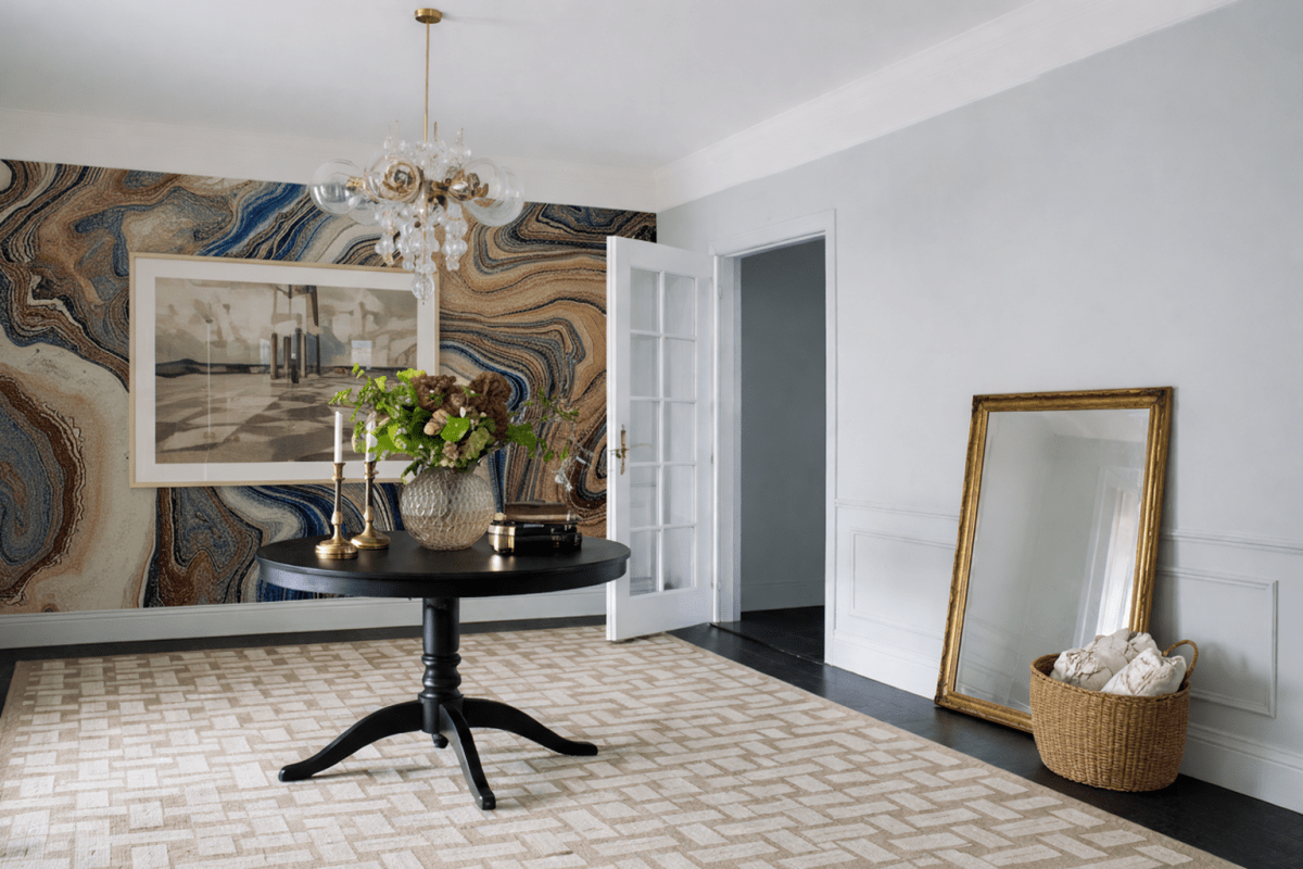 Wavy Terracotta Tides