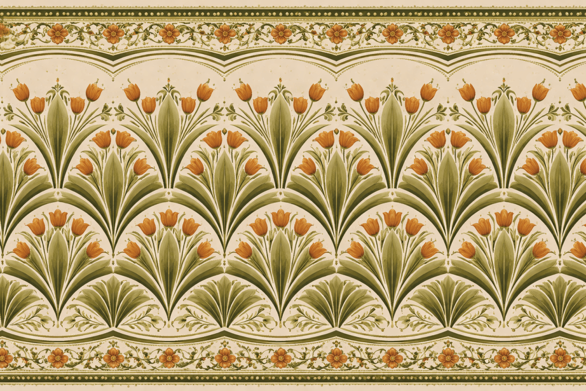 Tulip Frond Tapestry