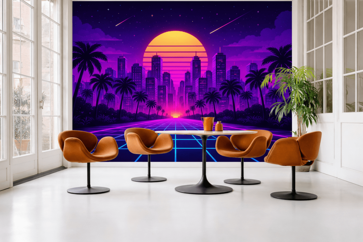 Neon Skyline Palette