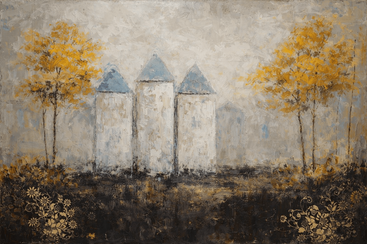 Golden Silhouette Grove