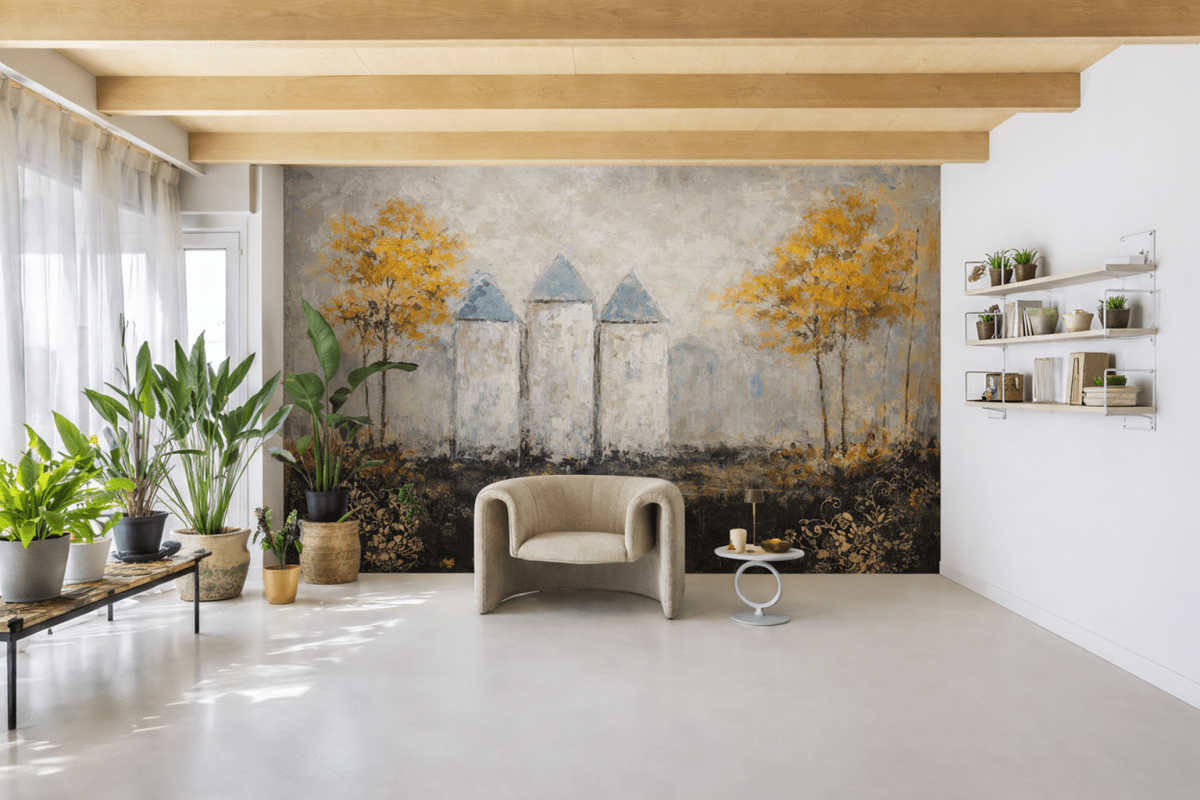 Golden Silhouette Grove