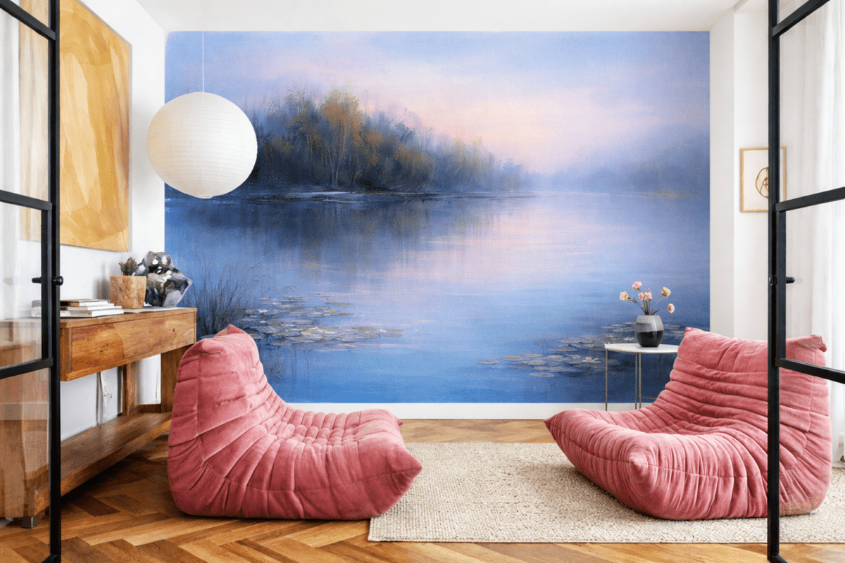 Misty Waterscape