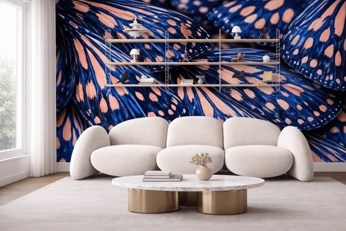 Whimsical Wing Tapestry