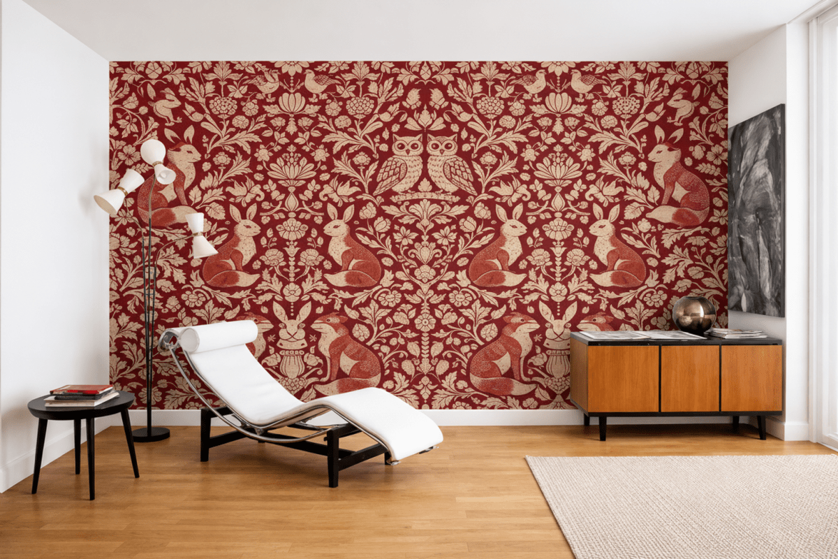 Whimsical Woodland Tapestry