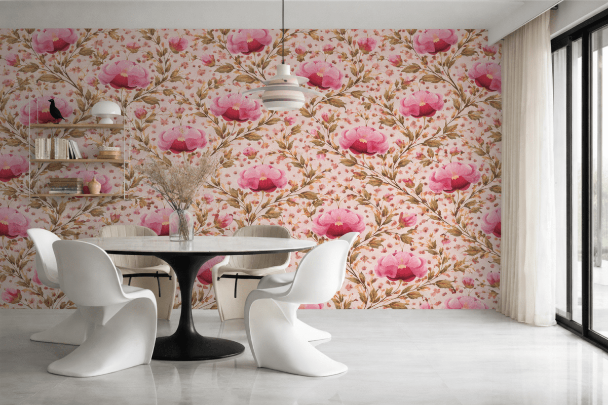 Quartz Blossom Tapestry