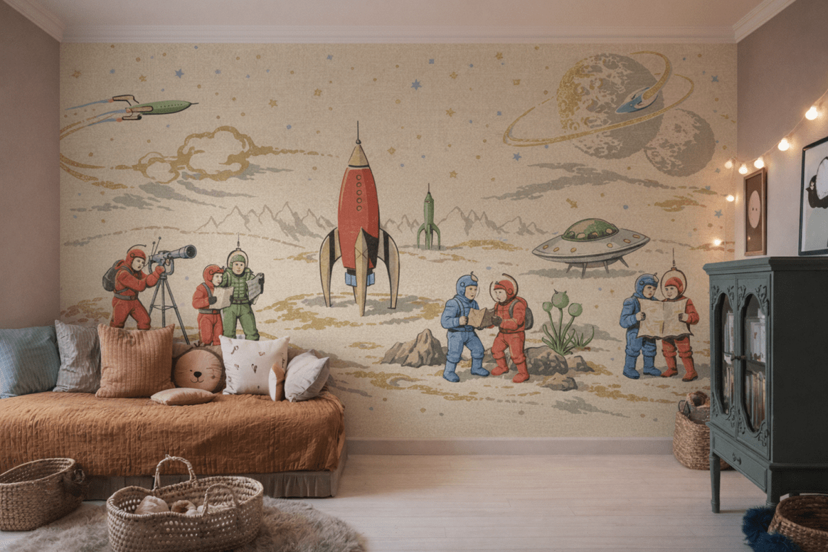 Galactic Exploration Scene