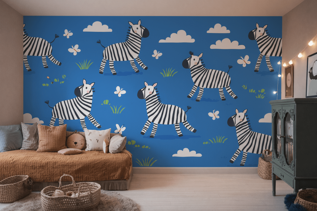 Zebra Dune Mural