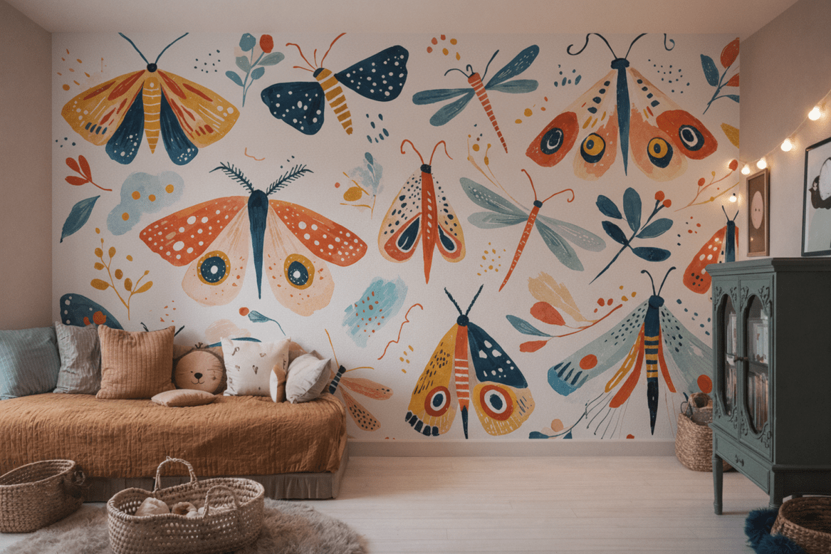 Flutterleaf Mural