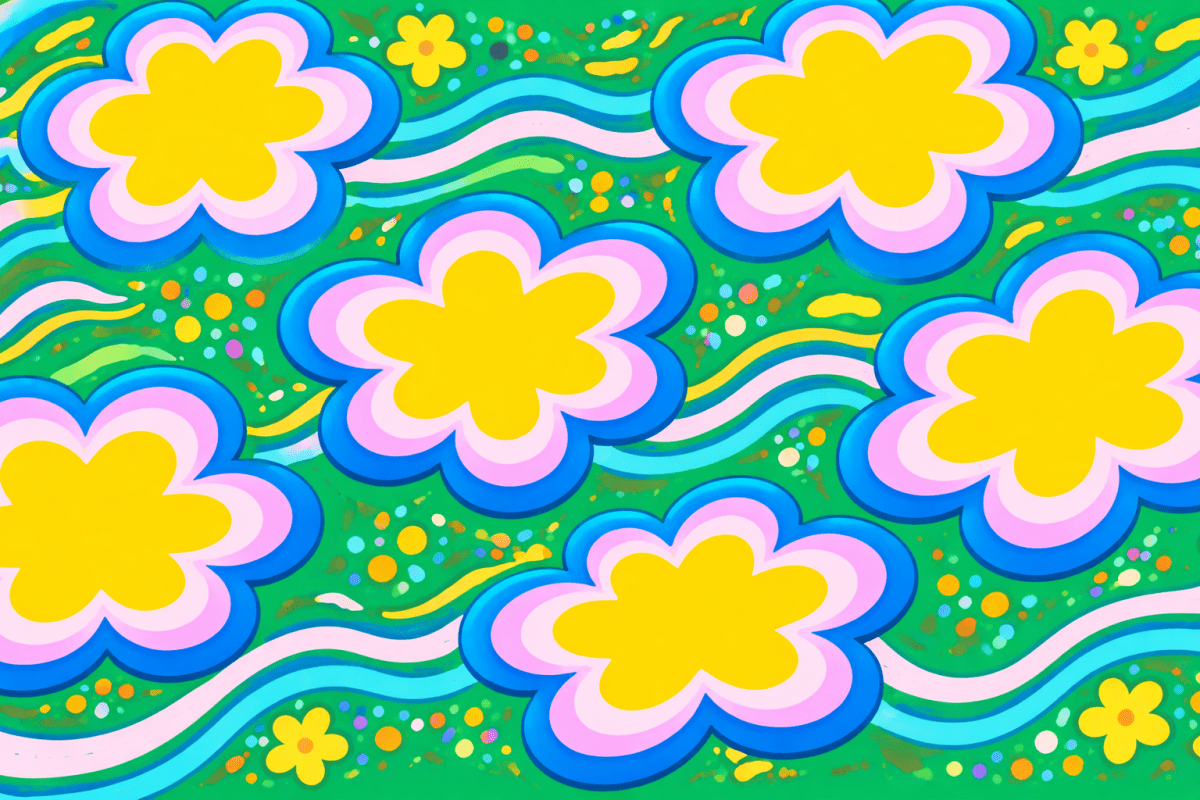 Vibrant Floral Whimsy