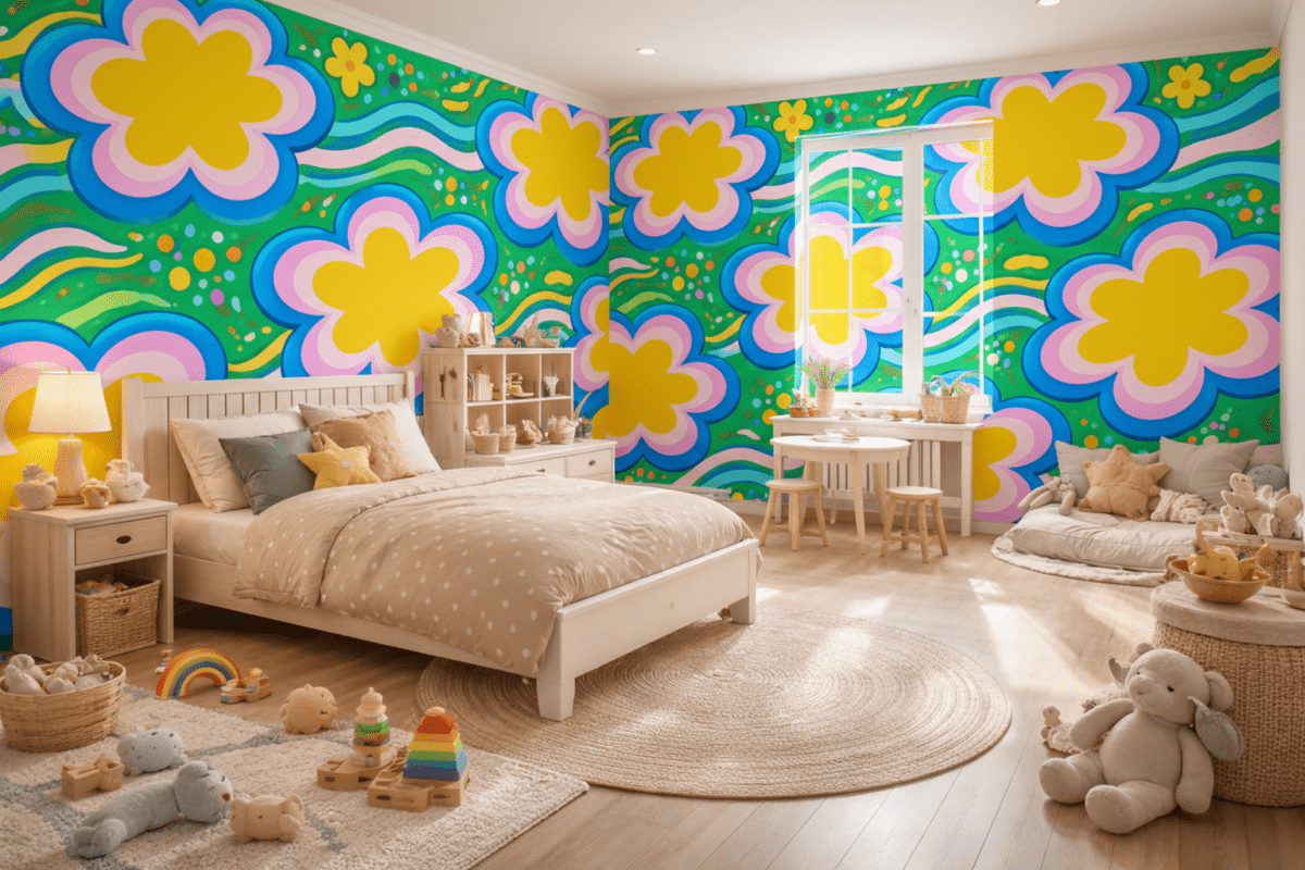 Vibrant Floral Whimsy