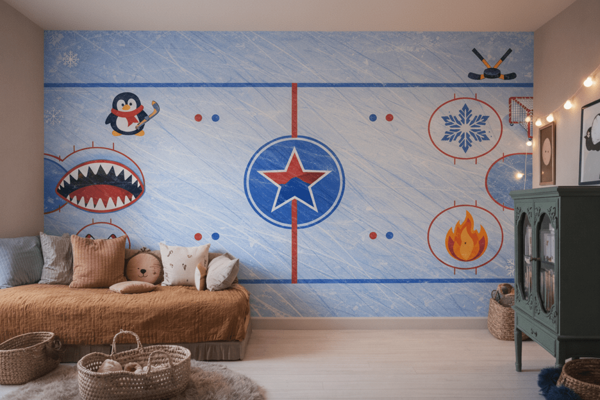 Frozen Arena Mural
