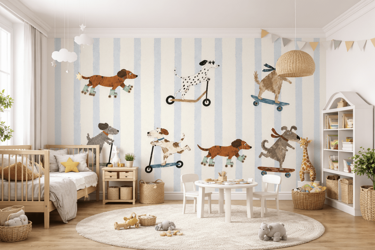 Rolling Canines Mural