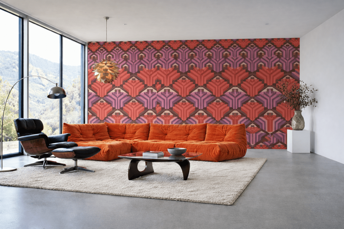 Crimson Petal Cascade