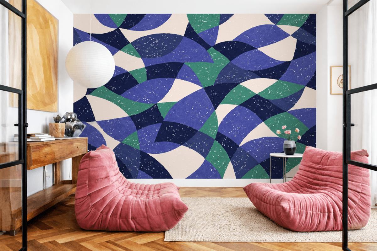 Curved Lagoon Motif