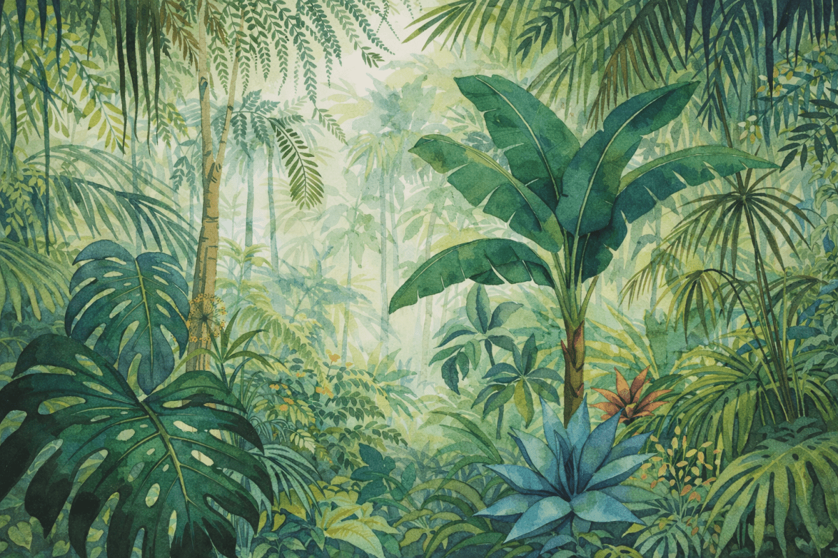 Frosted Jungle Canopy