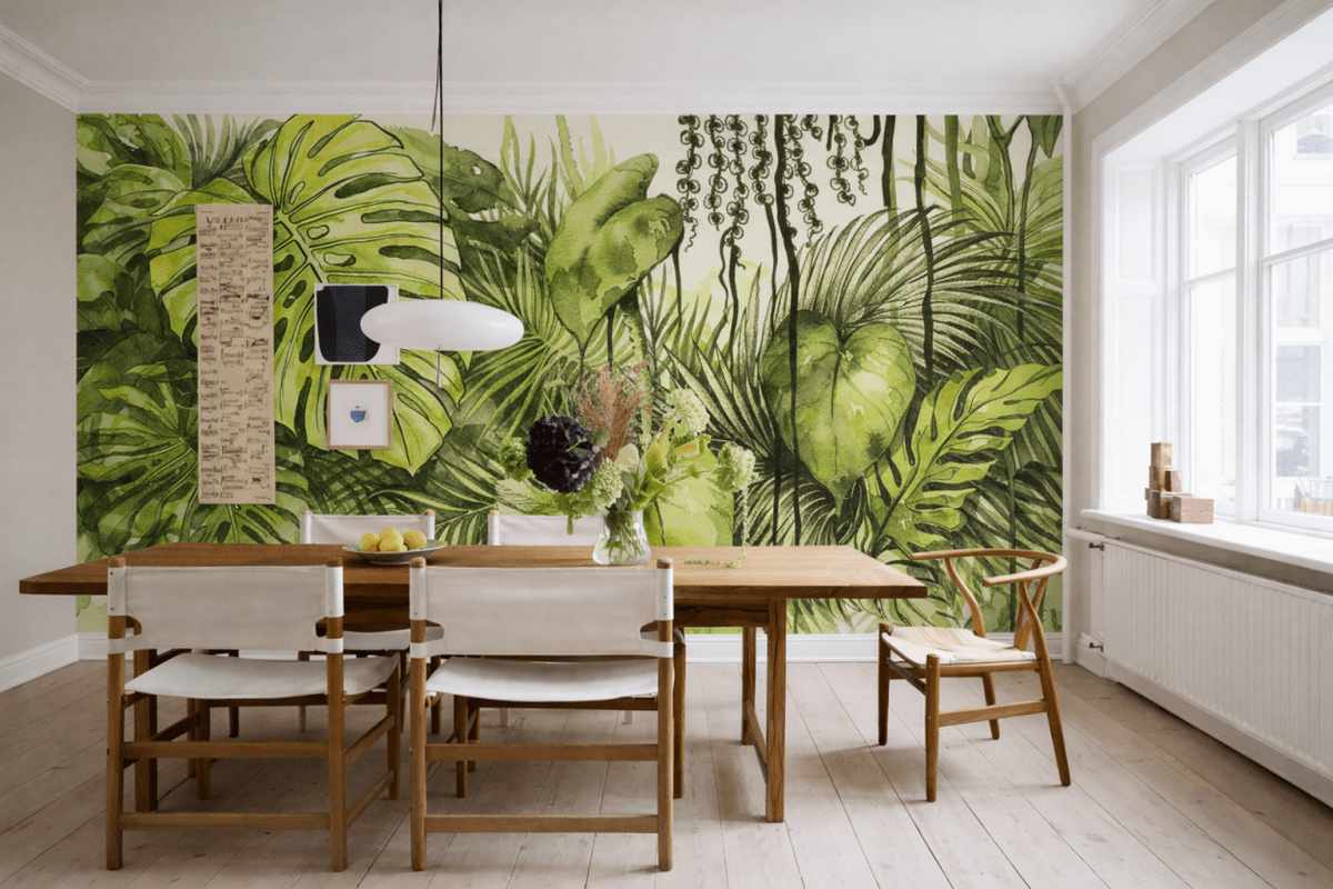 Verdant Porcelain Tangle