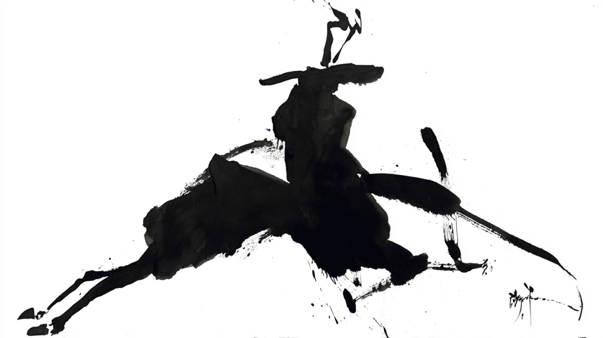 Midnight Brushstroke