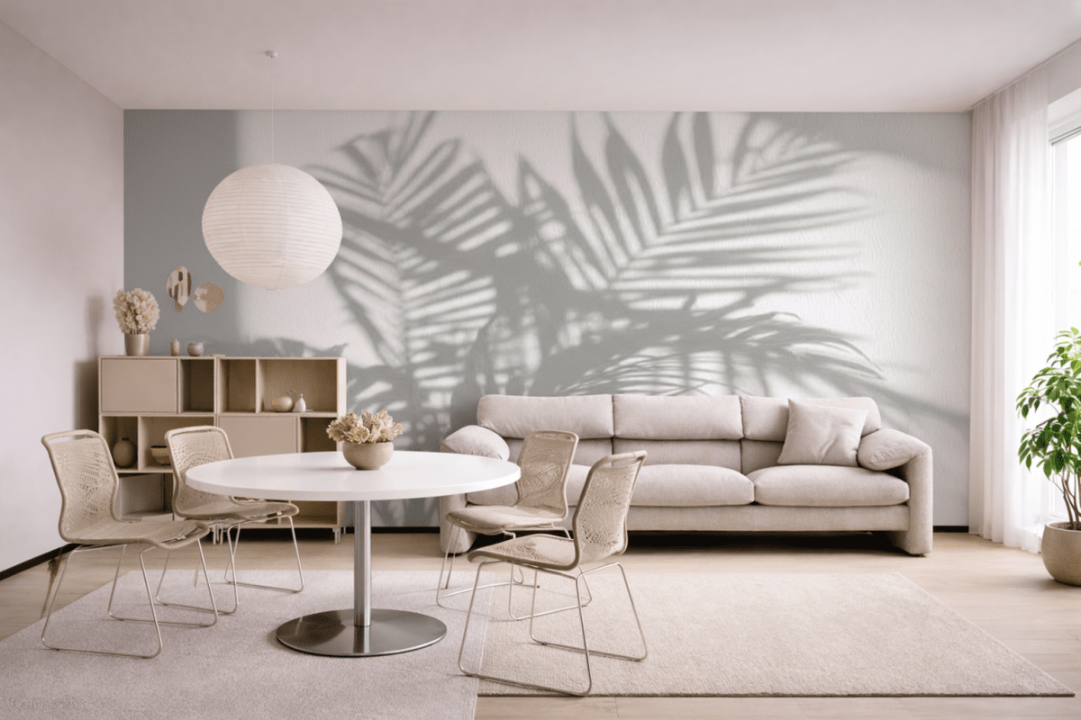 Palm Shadow Play