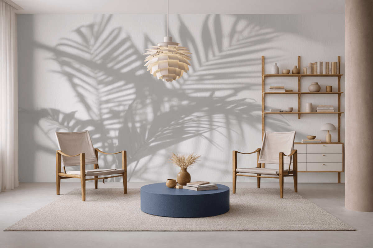 Palm Shadow Play
