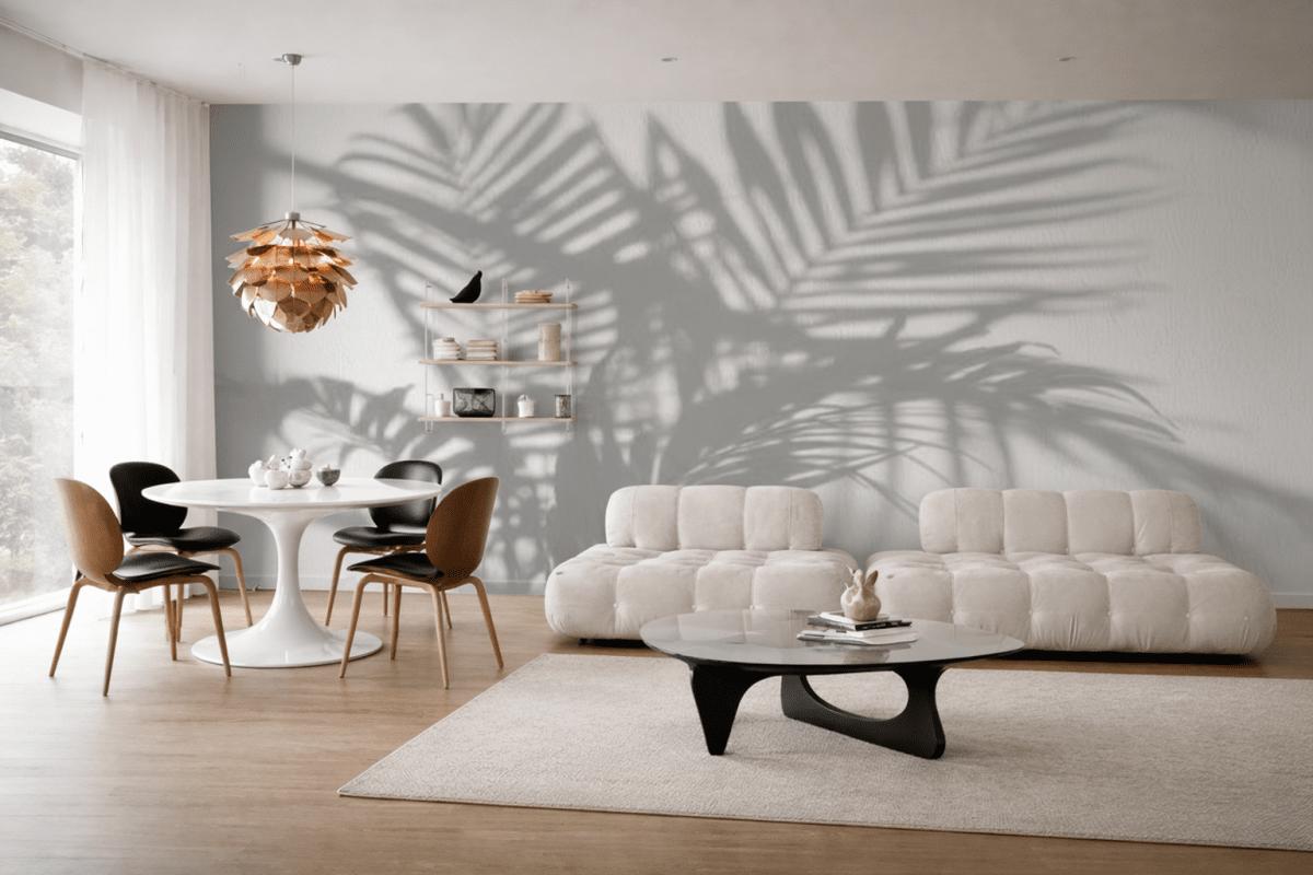 Palm Shadow Play