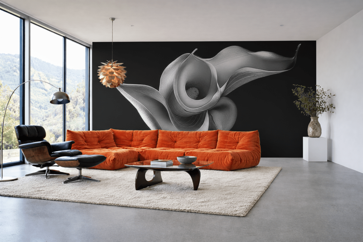 Curved Calla Embrace