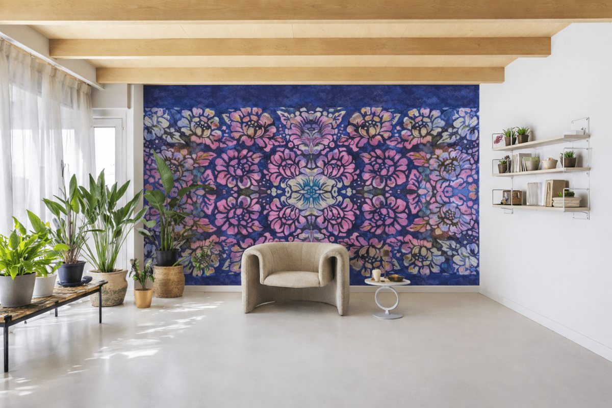Rippled Petal Tapestry