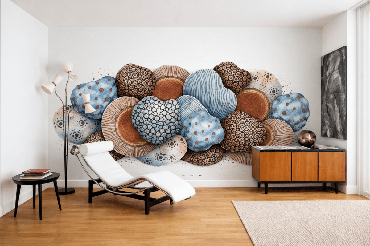 Cerulean Pebble Arrangement