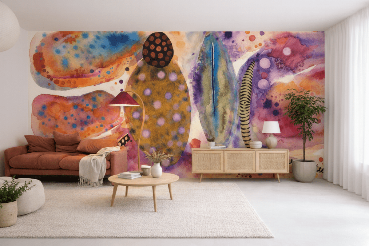 Eclectic Coral Tapestry