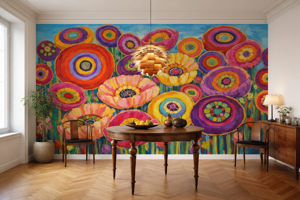 Whimsical Blooming Disks